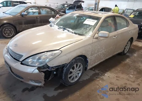2004 Lexus Es 330 из США, поврежденный, VIN JTHBA30G045013066